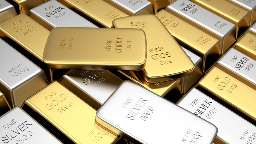 Price of gold, silver and precious metals